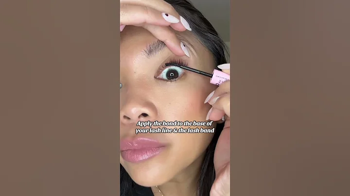 One V Salon Bond & Seal diy lash clusters at home lashes 2 weeks wear