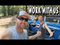 GETTING THINGS DONE C'MON |tiny house, homesteading, off-grid cabin build DIY HOW TO sawmill tractor