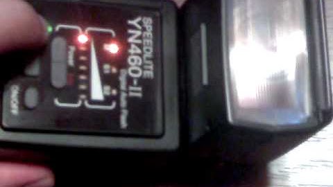 Yongnuo YN460-II broken