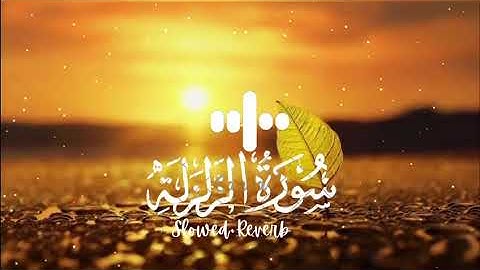 سورة الزلزلة best quran tilawat in the world تلاوة هادئة 💙🌷