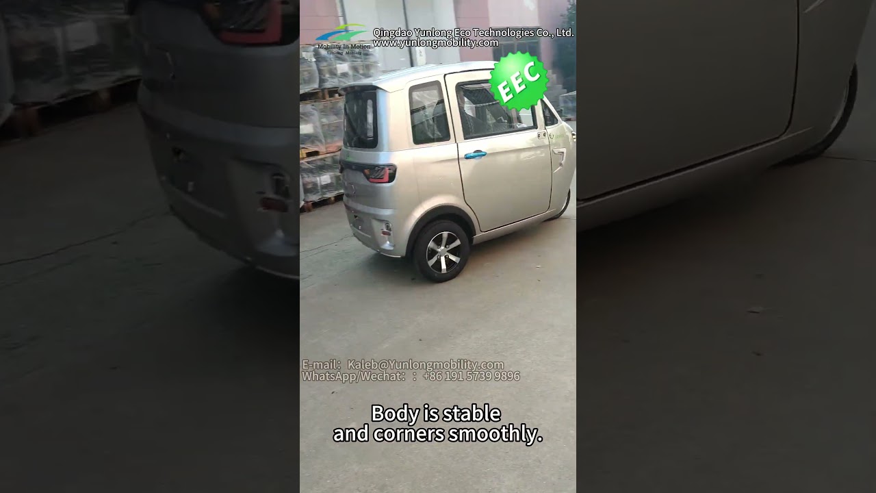 Meet the L2e Electric Tricycle Q1 — Your Ultimate Urban Mobility Solution！