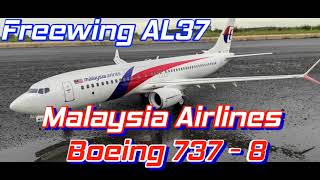 Boeing 737 max Malaysia Airlines Freewing AL37 model selepas setahun fly - RC Malaysia