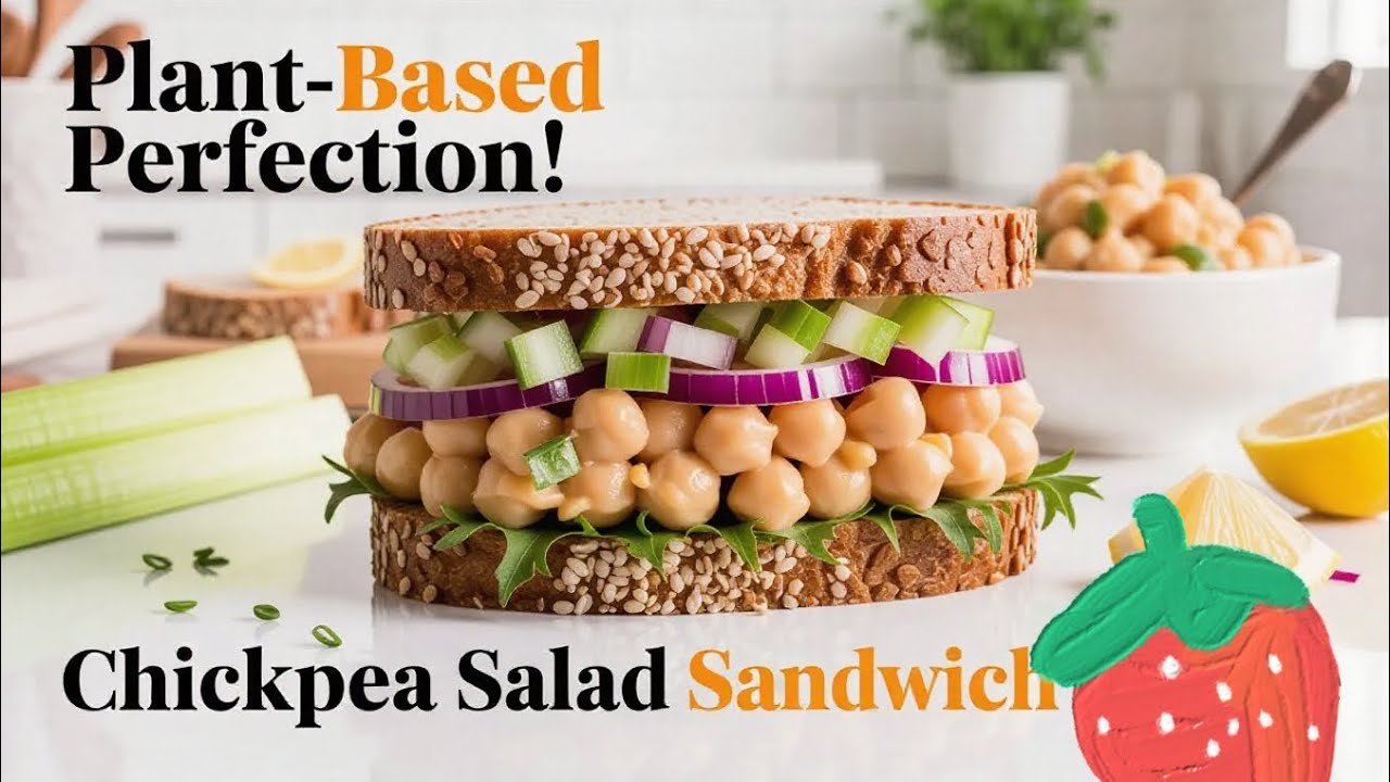 "Chickpea Salad Sandwich Recipe"