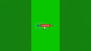 Youtube Subscribe Button Green Screen | link in the comments section