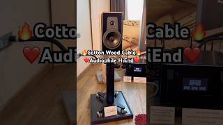 $20 000 Dollars Audiophile Wood Cotton HiEnd Cables 🔥 Home HiFi Stereo Sound System ❤️ #highend