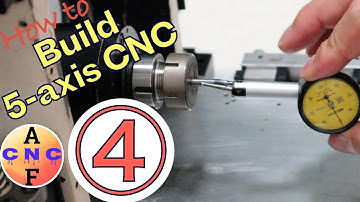 【SPINDLE】DIY CNC How to Build 5-axis  p4 / Compare with The Spindle and CNC spindle for home use.