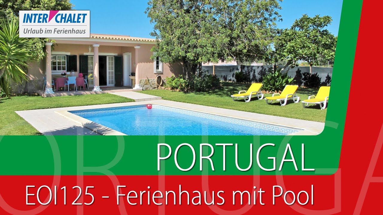 Eoi125 Ferienhaus Mit Pool In Estoi Algarve Portugal Youtube