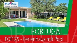 PT6851.624.1 (EOI125) **** - Ferienhaus mit Pool in Estoi, Algarve, Portugal