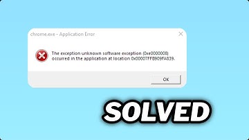 (FIXED) "The exception unknown software exception (0xe0000008)" error
