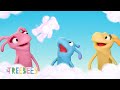 Cloud shapes  toddler song  outside kid games  kids shape songs  songs to learn by the treebees