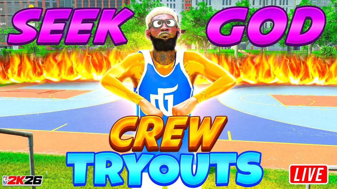 🟥 CREW TRYOUTS LIVE 🟥 100 GAME WIN STREAK! 🟥 BEST BUILD! 🟥 BEST SIGS 🟥 BEST ANIMATIONS 🟥