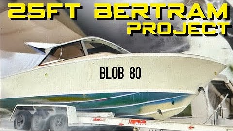25ft Bertram project - blob 80
