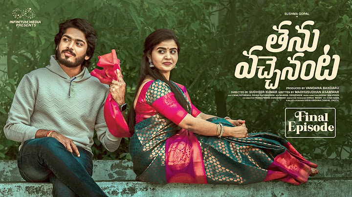 Thanu Vachenanta Web Series | Final Episode | Sushma Gopal | Siddharth Krishna | Infinitum Media
