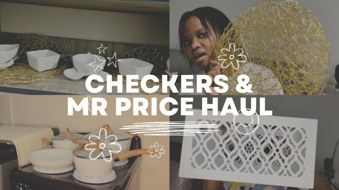 Mr Price Home and Checkers Haul Finally got my favourite pots! 🥳 homedecor haul YouTube