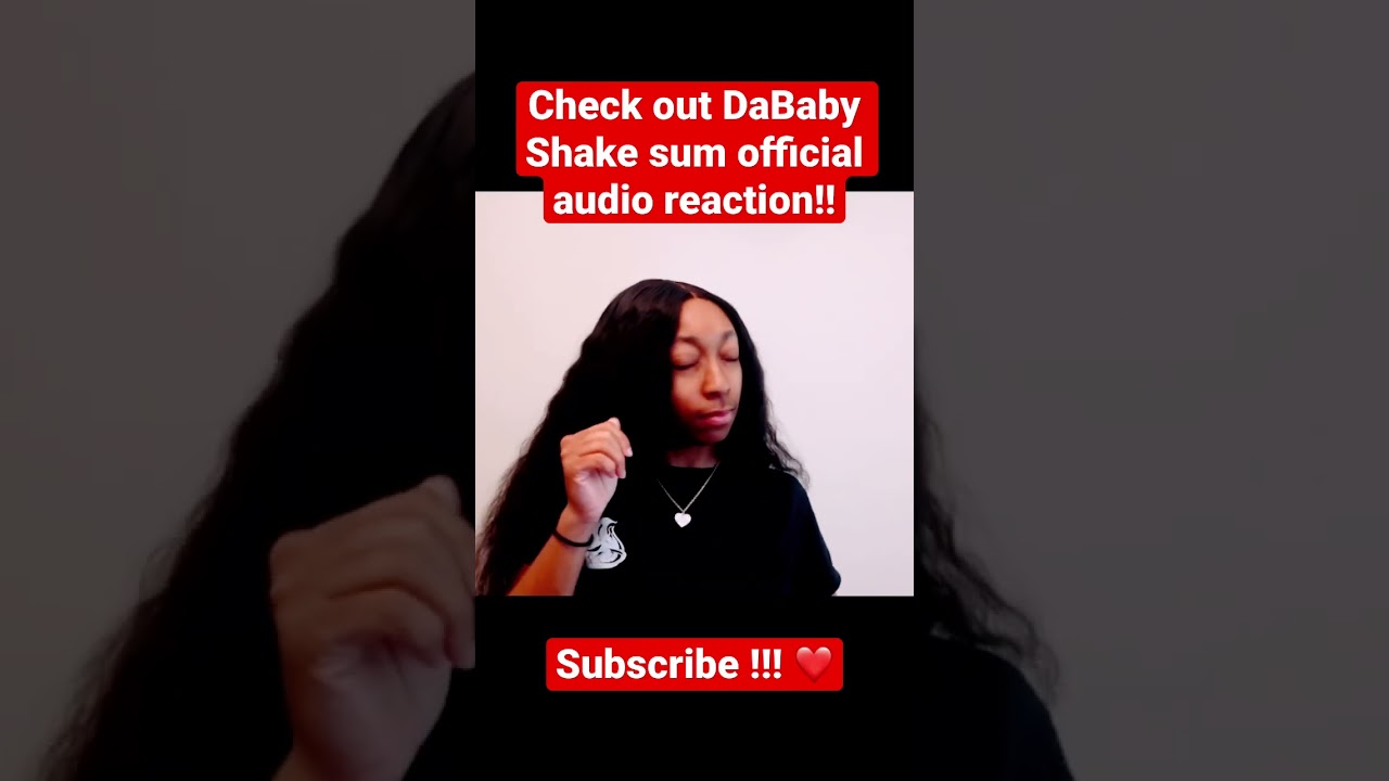 Dababy Shake Sum -official Audio reaction !! subscribe