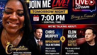 I will be going live tomorrow evening at 7:0] pm, CST!