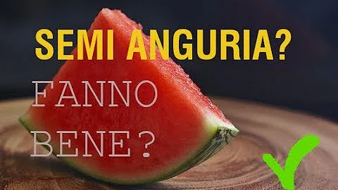 A cosa fanno bene i semi di anguria?