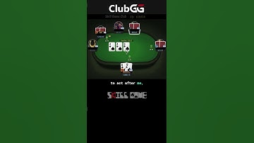 Flush draw and a pair in a multiway pot #poker #texasholdem