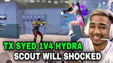 Scout Shocked TX Syed 1v4 Hydra