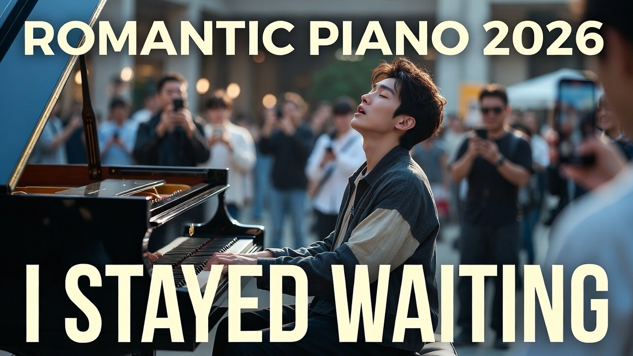 I Stayed Waiting - Romantic Piano 2026 💔| Heartfelt Romantic Ballad Vibe & Official Lyric Video |