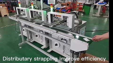 Instructions auto counting banding system connect with folding machine