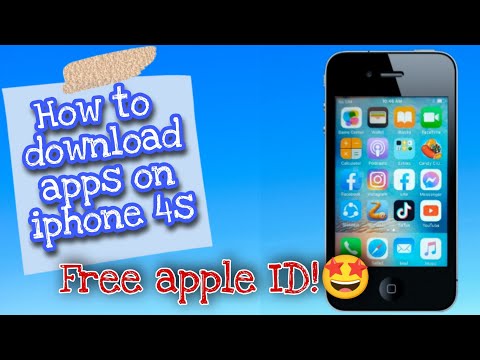 How to download apps on iphone 4s | free apple id