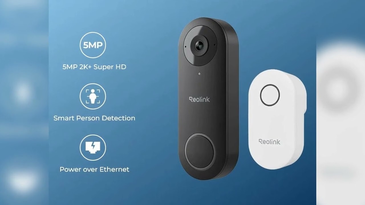 A must-have product! Reolink 2K+ Video Doorbell Smart Home Video Intercom Human Detection Support