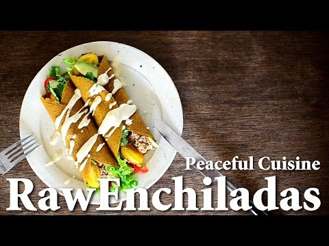 Enchiladas (raw vegan) ☆ エンチラーダの作り方