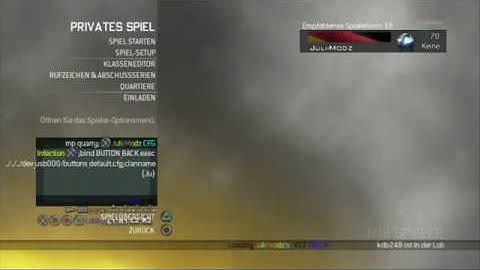 Hosting buttons_default CFG INFECTION LOBBY FOR PS3 on MW2 #03