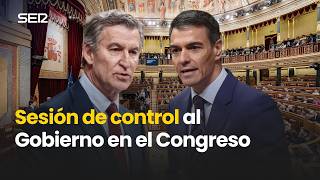 Sesión de control al Gobierno en el Congreso (15/04/2026)