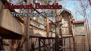 Missouri Boatride Treehouse at Branson Treehouse Adventures