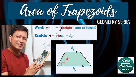 AREA OF A TRAPEZOID l Find the area of a trapezoid l Find the base or height given its area