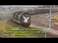 European railways in the 1990s etaples le touquet station sncf  on the 28th july 1995