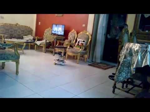 our indoors autonomous mobile robot using ROS , Rtabmap , raspberry pi 2 , kinect , ubuntu14.04 lts