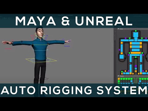 Maya & Unreal Auto Rigging System: Complete Guide to Fast 3D Animation & Rigging | 1.0 | A.R.T