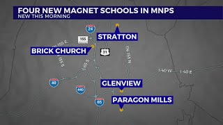4 new magnet schools coming to MNPS