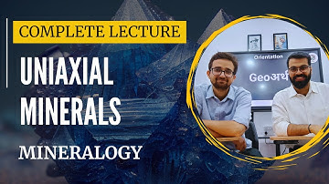 Determine the vibration directions of the E & O rays. for Uniaxial Interference Figures