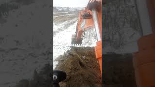 Эксковатор, Doosan 180, погрузка самосвала!!!