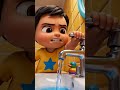 ब्रश करते समय पानी बर्बाद न करें! #shorts #nurseryrhymes