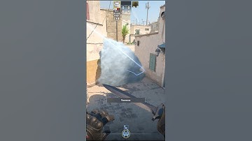 Лёгкий Смок на пальму на карте Dust2 CS2! #cs2 #csgo #counterstrike #кс2 #cs #shorts #dust2 #ксго