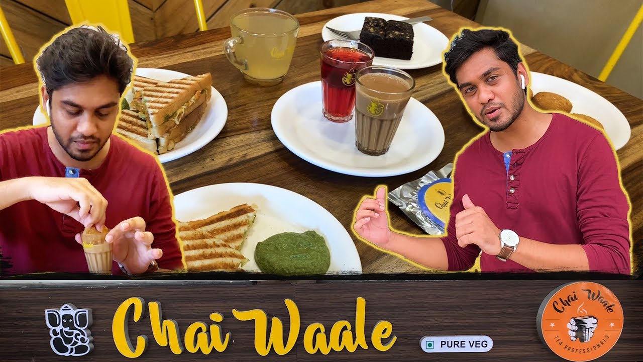 Chai varieties & Snacks at Anna Nagar Chai Waale ☕ Aswin's Zone