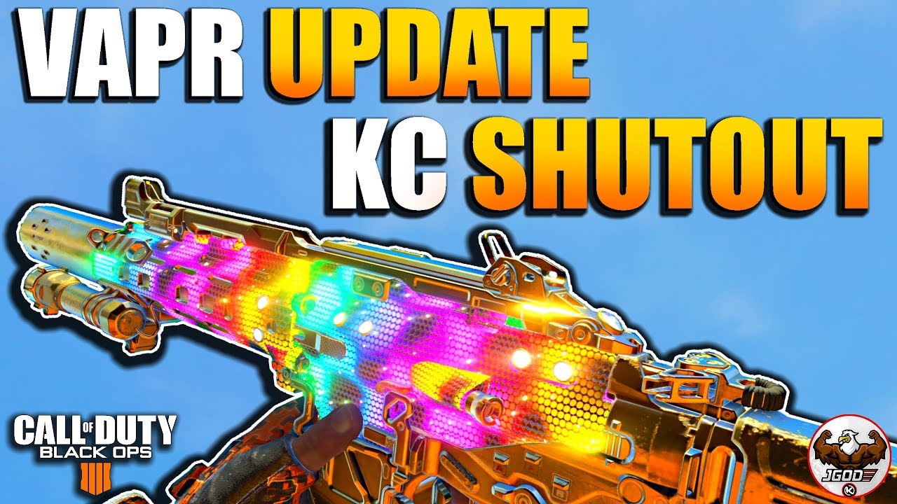 Best VAPR Rifle Class Setup After Update | CoD BO4 | KC Shutout