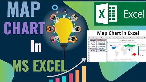 How to Create 🌍 Map in MS Excel | Make Populations City Map | 🗺Map in Excel