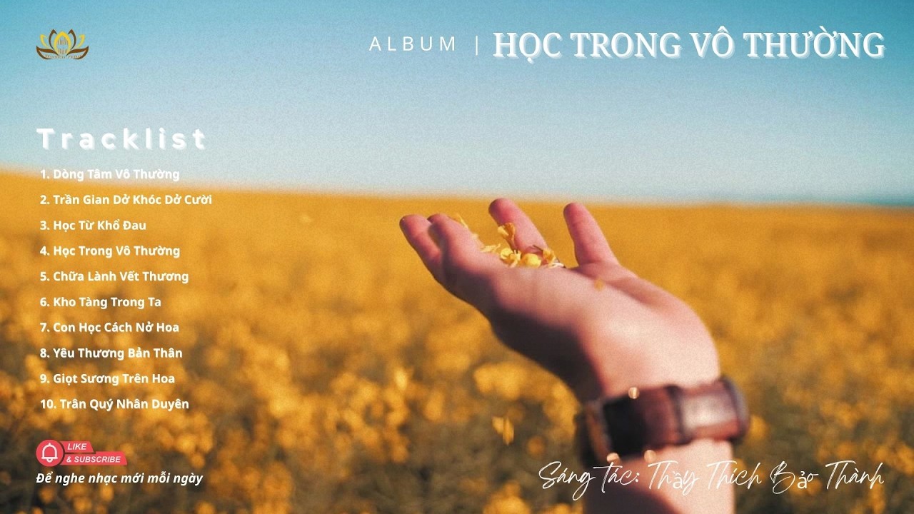 ALBUM: HỌC TRONG VÔ THƯỜNG – Quay về và lớn lên từ khổ đau | Thầy Thích Bảo Thành
