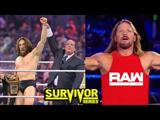 10 WWE Survivor Series 2018 Rumors & Surprises - AJ Styles Joins RAW?