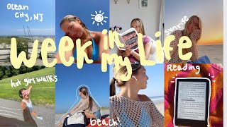 a week in my life: beach, mental health, self care &amp; reading