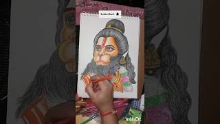 jai hanuman #art #shorts #shortsfeed #viral 😲