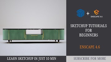 SketchUp + Enscape Tutorials for Beginners 2025 | Enscape 4.6... | Ramamrut.arch |
