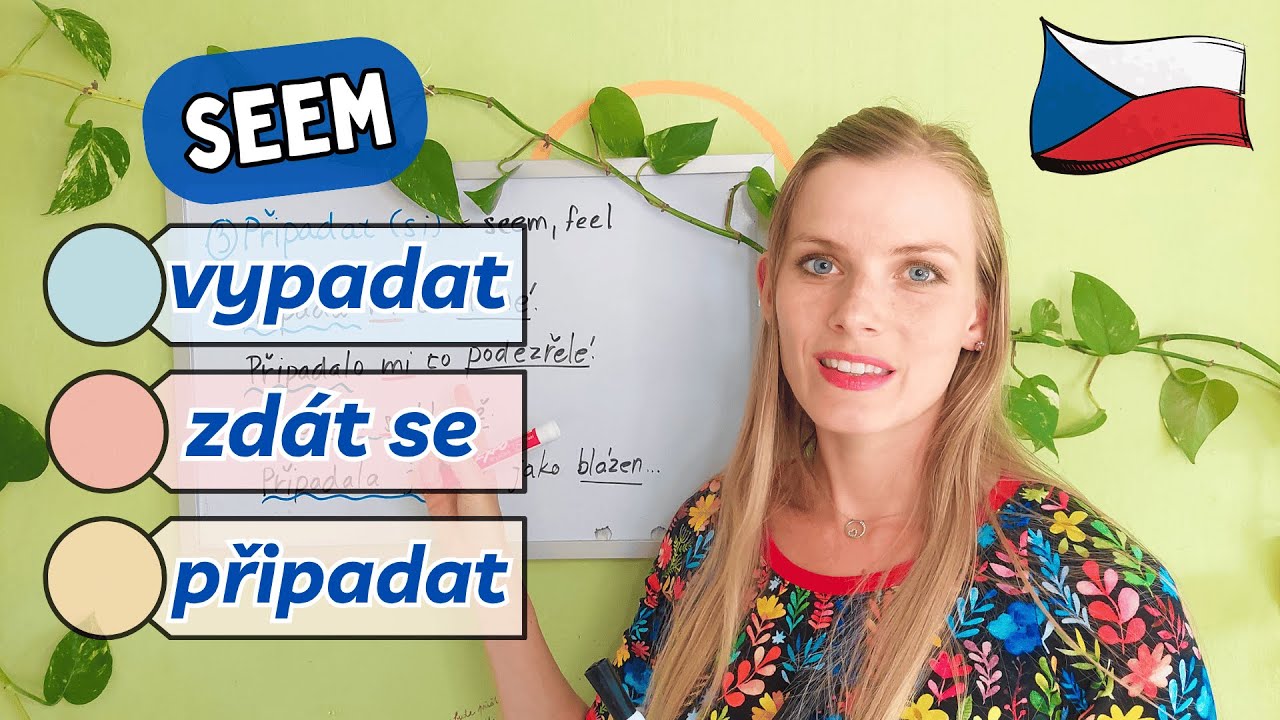👀 How to Say “SEEM” in Czech 🇨🇿 | Vypadat, Zdát se, Připadat