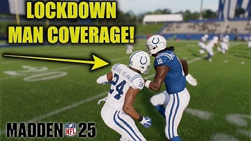 The SECRET To Play ELITE Man Coverage Defense In Madden 25!